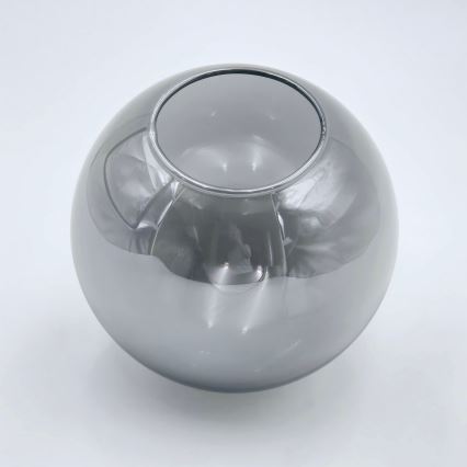 Sienas lampa GEORGIA 1xE14/5W/230V matēts hroms/dūmakains