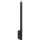 Sienas lampa GLAM 1xG9/8W/230V melna