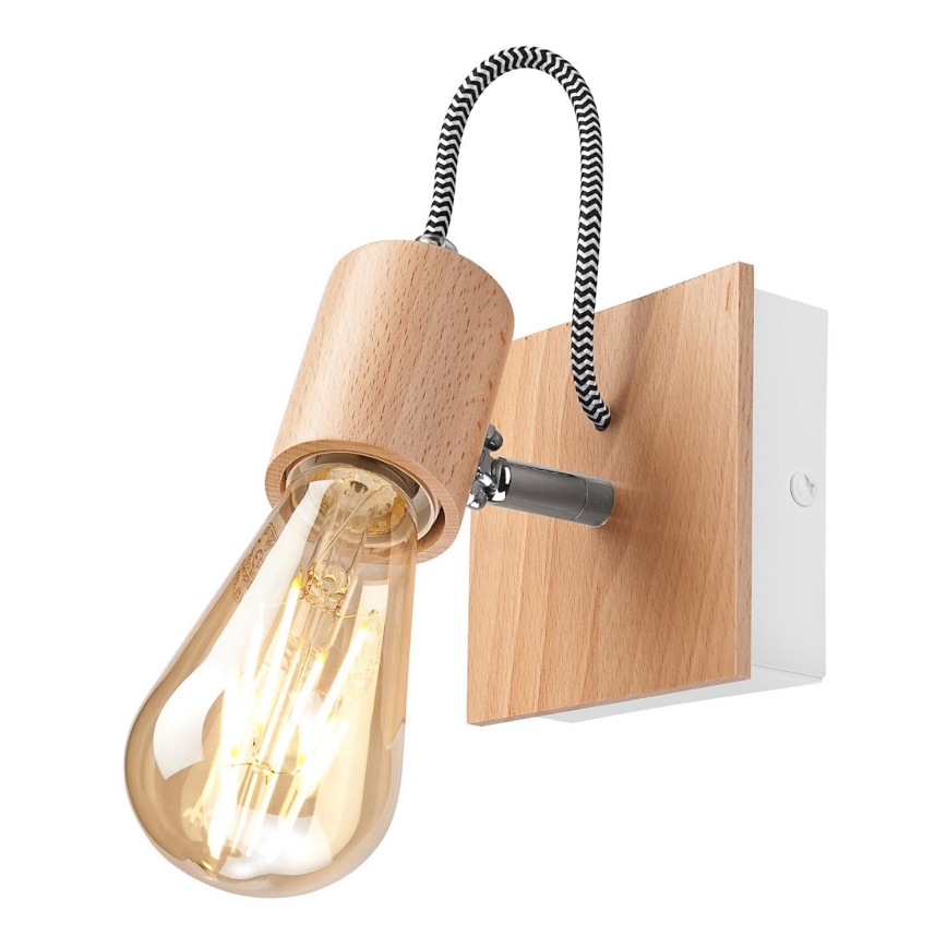 Sienas lampa GUSTAVO 1xE27/60W/230V dižskābardis