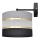 Sienas lampa HELEN 1xE27/15W/230V melna/pelēka/zeltaina