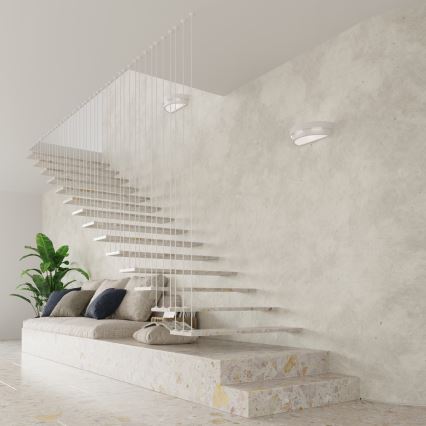 Sienas lampa HELIOS 1xE27/60W/230V, balta