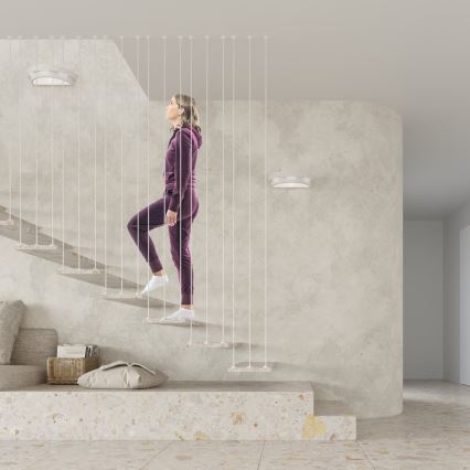 Sienas lampa HELIOS 1xE27/60W/230V, balta