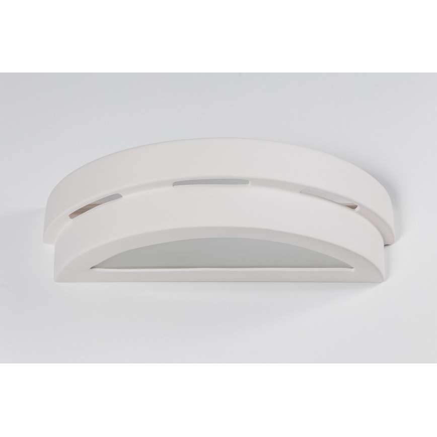 Sienas lampa HELIOS 1xE27/60W/230V, balta