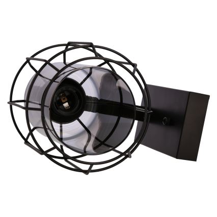 Sienas lampa JONERA 1xE27/40W/230V melna