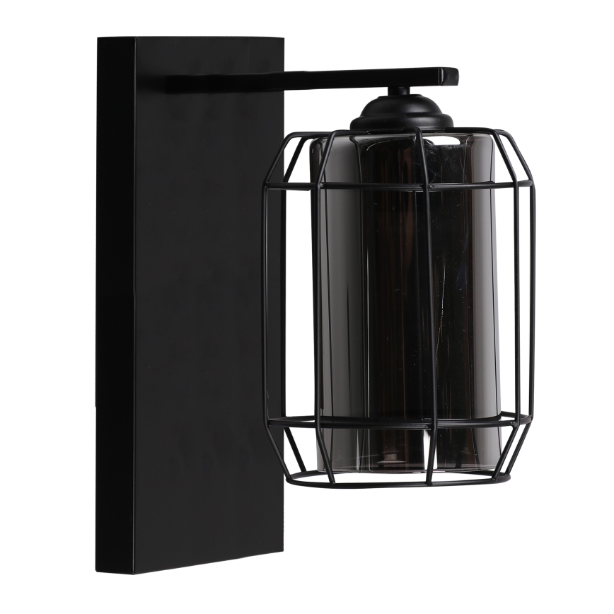 Sienas lampa JONERA 1xE27/40W/230V melna