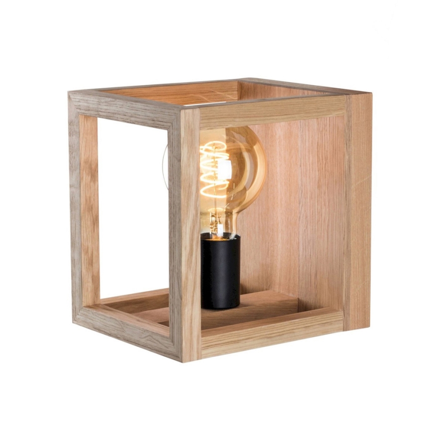 Sienas lampa KAGO 1xE27/60W/230V ozols