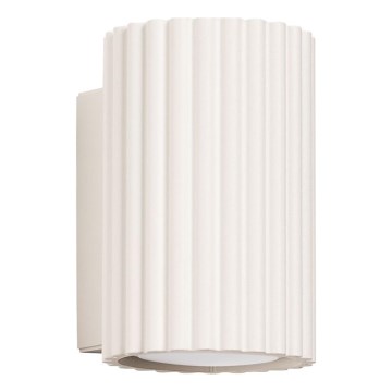Sienas lampa KARBON 1xGU10/10W/230V krēmkrāsa