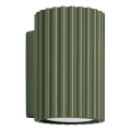 Sienas lampa KARBON 1xGU10/10W/230V zaļa