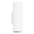 Sienas lampa KARBON 2xGU10/10W/230V balta