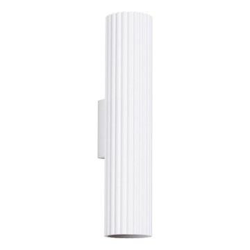 Sienas lampa KARBON 2xGU10/10W/230V balta