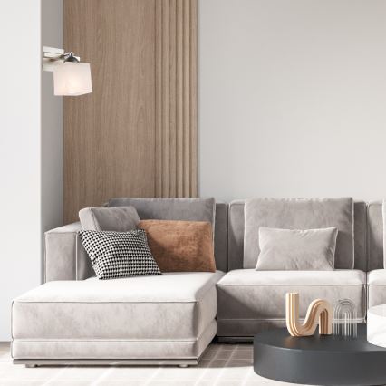 Sienas lampa KLARA 1xE14/40W/230V matēts hroms
