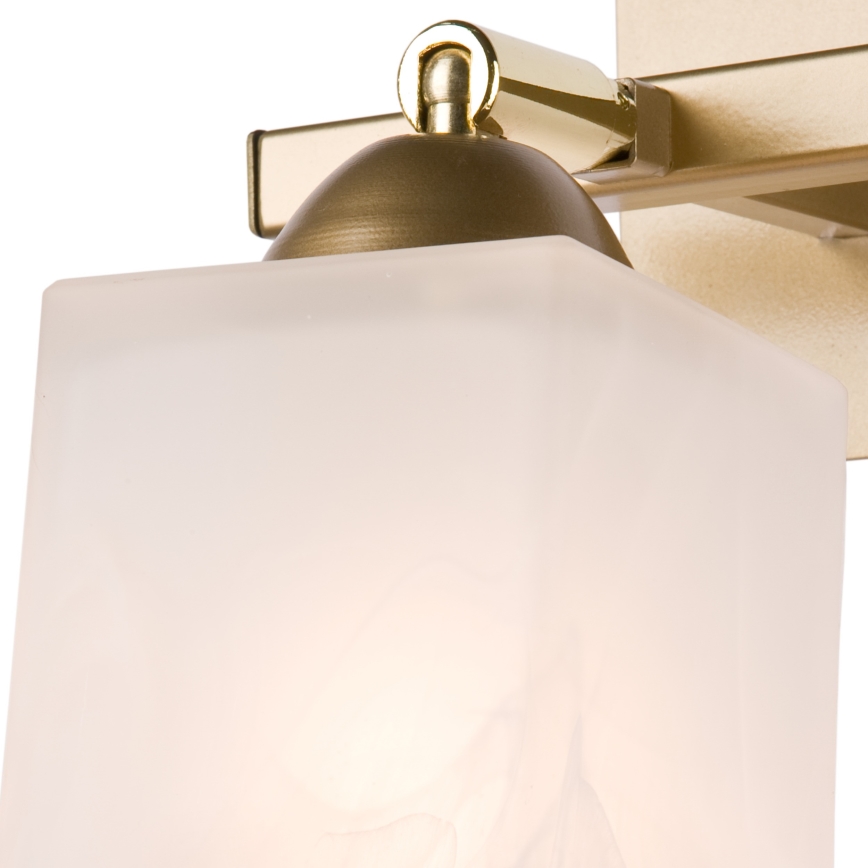 Sienas lampa KLARA 1xE14/40W/230V zelta