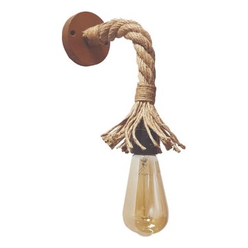 Sienas lampa KOS 1xE27/60W/230V dižskābardis - FSC sertificēts