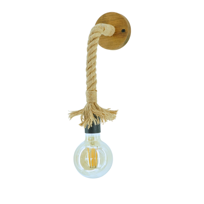 Sienas lampa KOS 1xE27/60W/230V dižskābardis