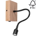 Sienas lampa LECTOR LED/2,5W/230V ozols – FSC sertificēts