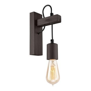 Sienas lampa LEON 1xE27/60W/230V dižskābardis - FSC sertificēts