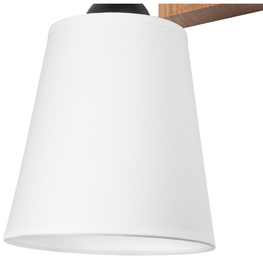 Sienas lampa LULA 1xE27/60W/230V ozols