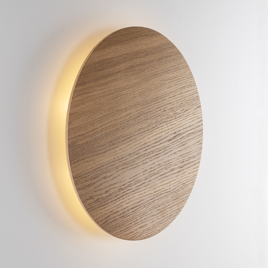 Sienas lampa LUNA 4xG9/8W/230V d. 40 cm brūna