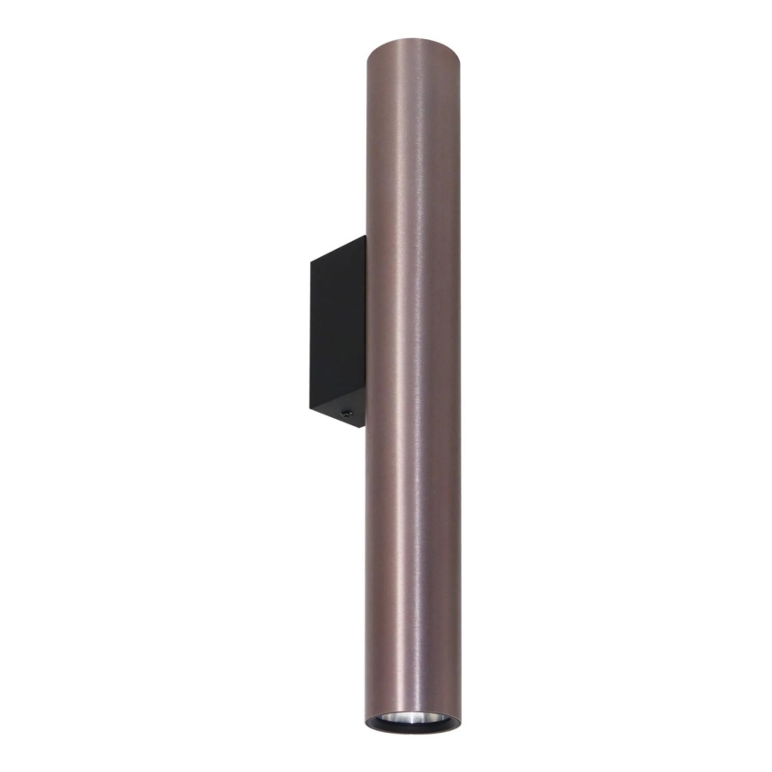 Sienas lampa LUNGOMARE 2xGU10/10W/230V matēts hroms