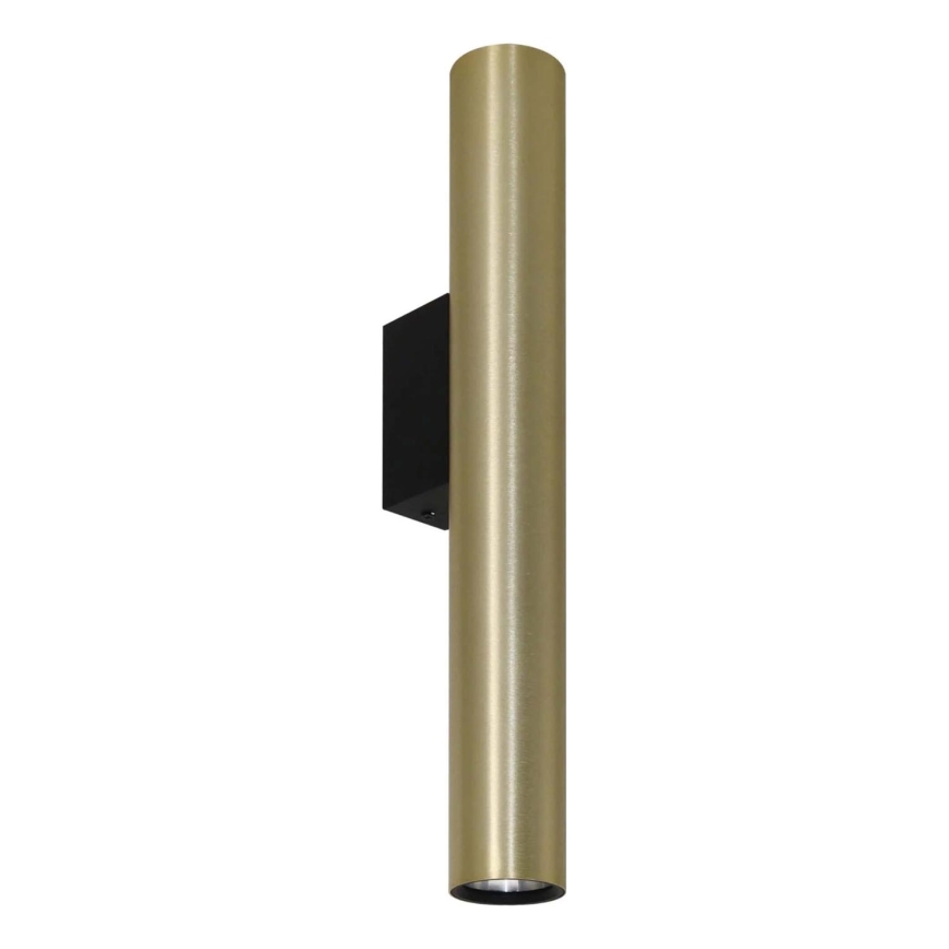 Sienas lampa LUNGOMARE 2xGU10/10W/230V zelta