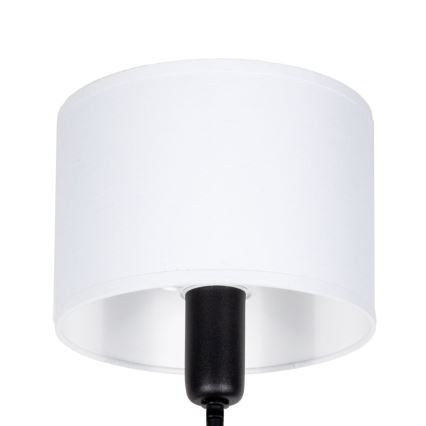 Sienas lampa MADELA 1xE14/40W/230V balta/melna