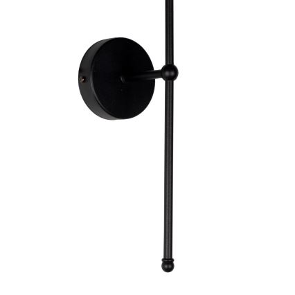 Sienas lampa MADELA 1xE14/40W/230V balta/melna