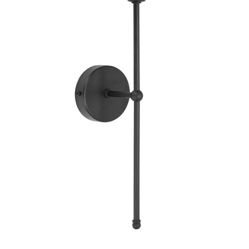 Sienas lampa MADELA 1xE14/40W/230V bēša/melna