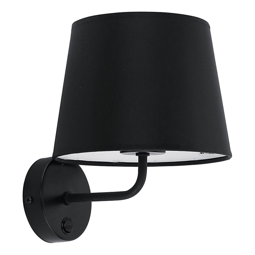 Sienas lampa MAJA 1xE27/15W/230V pelēka