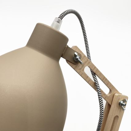 Sienas lampa MARCELLO 1xE27/15W/230V bēša