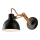 Sienas lampa MARCELLO 1xE27/60W/230V dižskābardis