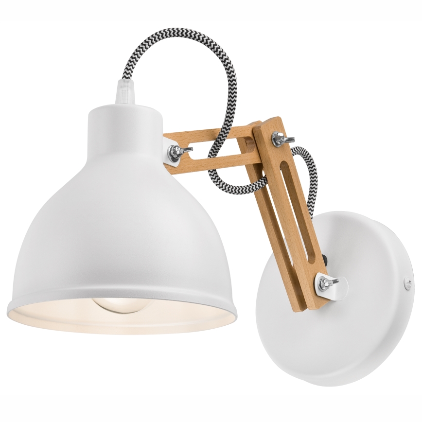Sienas lampa MARCELLO 1xE27/60W/230V dižskābardis