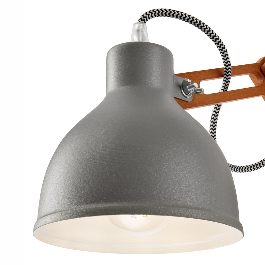 Sienas lampa MARCELLO 1xE27/60W/230V dižskābardis
