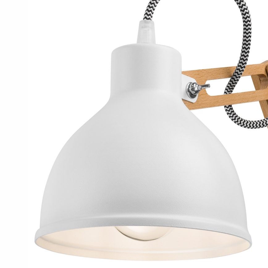 Sienas lampa MARCELLO 1xE27/60W/230V dižskābardis