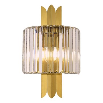 Sienas lampa MARGOT 2xE14/40W/230V zelta krāsā