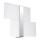 Sienas lampa MASSIMO 2xG9/40W/230V balta/spīdīgi hromēts