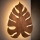 Sienas lampa MONSTERA 3xG9/8W/230V brūna