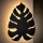 Sienas lampa MONSTERA 3xG9/8W/230V melna