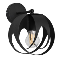 Sienas lampa MOONLIGHT 1xE27/15W/230V melna