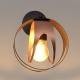 Sienas lampa MOONLIGHT 1xE27/60W/230V melna/varš