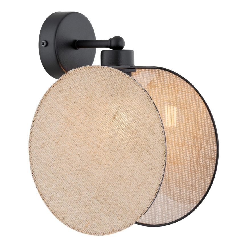 Sienas lampa MOTIF 1xE14/10W/230V bēša