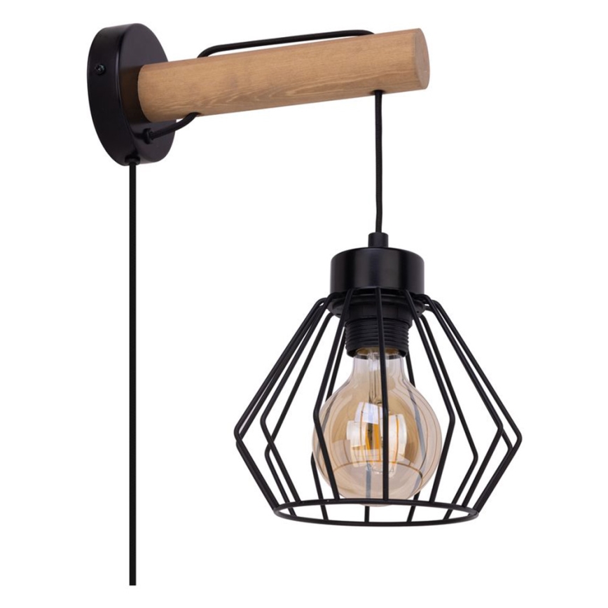 Sienas lampa MUG 1xE27/15W/230V priede