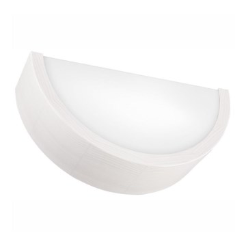 Sienas lampa NATURAL 1xE27/60W/230V balta/priede