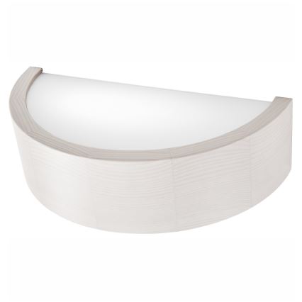 Sienas lampa NATURAL 1xE27/60W/230V balta/priede