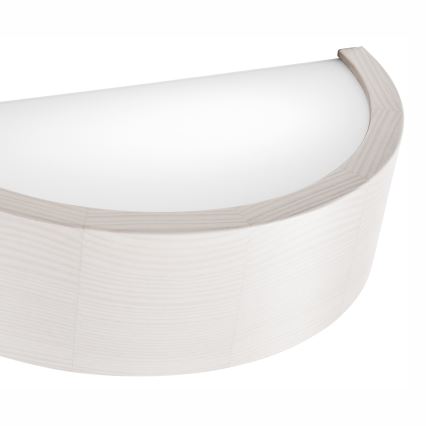 Sienas lampa NATURAL 1xE27/60W/230V balta/priede