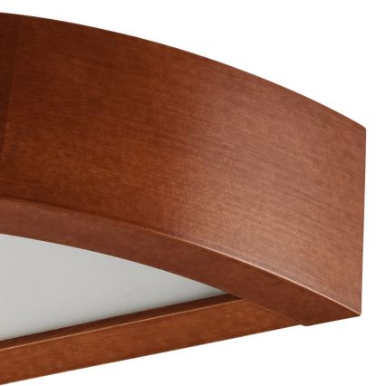 Sienas lampa NATURAL 1xE27/60W/230V priede/brūna