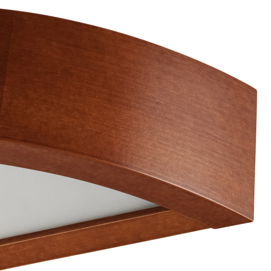 Sienas lampa NATURAL 1xE27/60W/230V priede/brūna
