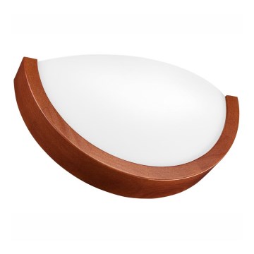 Sienas lampa NATURAL SLIM 1xE27/60W/230V priede/brūna