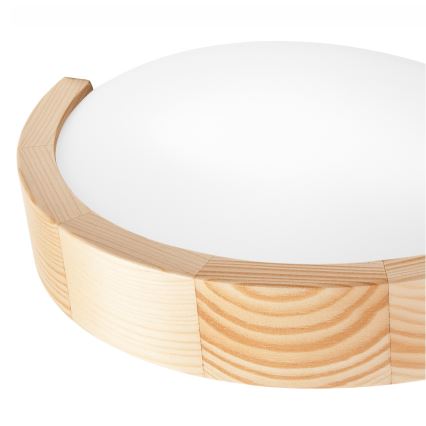 Sienas lampa NATURAL SLIM 1xE27/60W/230V priede