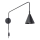 Sienas lampa NOX 1xE14/10W/230V melna