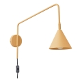 Sienas lampa NOX 1xE14/10W/230V zelta